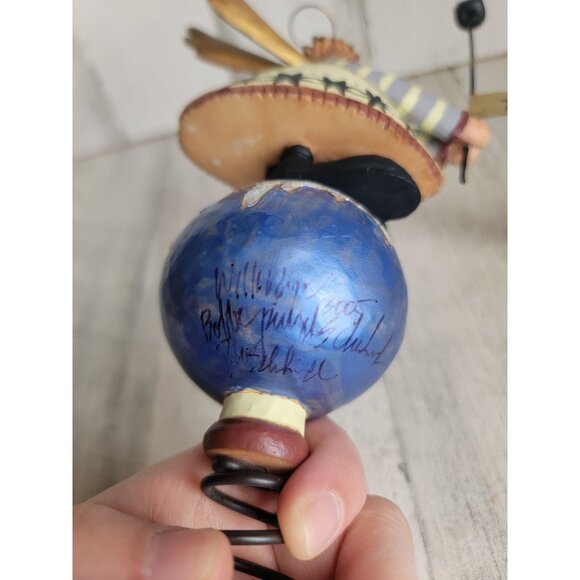 Williraye Studio SIGNED Christmas Angel Tree Topper 2004 - Picture 14 of 14